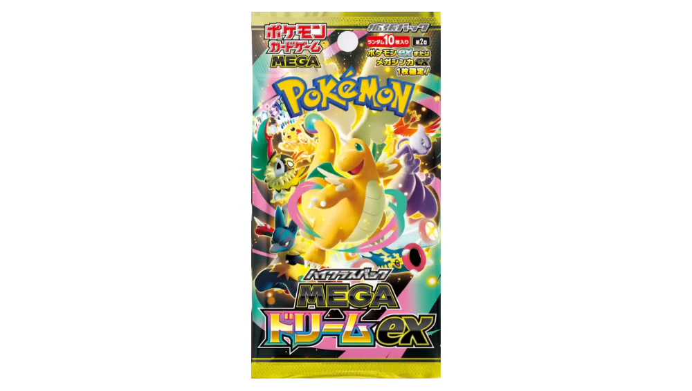 Pokémon Mega Dream EX Booster Pack Japonés